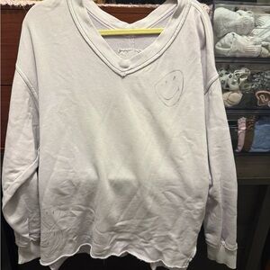 Aerie x Smiley Oversized Sweatshirt